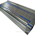 Galvanized corrugated steel sheet